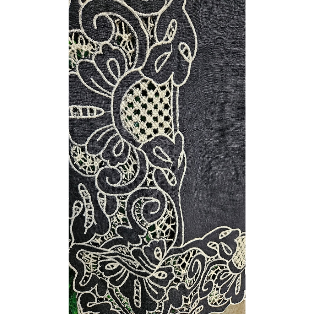 J.Crew Linen Cutwork Tunic Dress - Picture 8 of 12